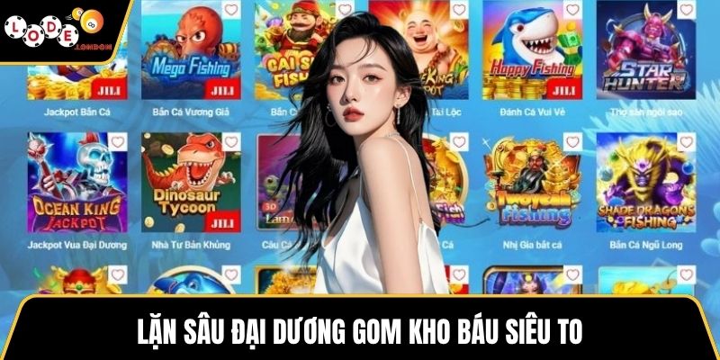 Lặn sâu đại dương gom kho báu siêu to